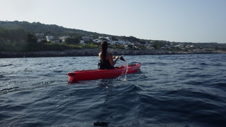 Marina di Andrano: Escursione in Kayak e Canoa